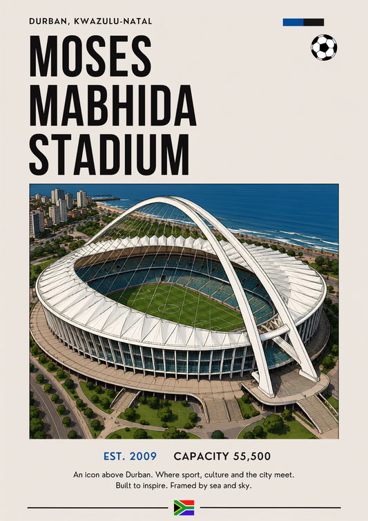 Moses Mabhida Stadium — full poster artwork