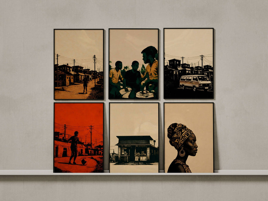 DECO Culture collection featuring South African kasi wall art
