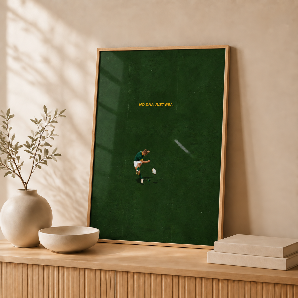 Bokke Kick — Framed — Leaning #Oak