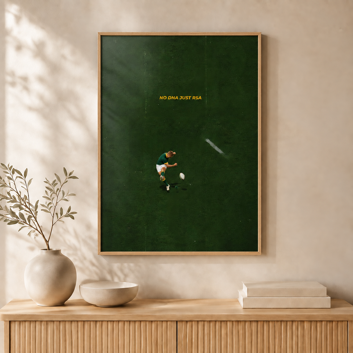 Bokke Kick — Framed — Wall hung #Oak