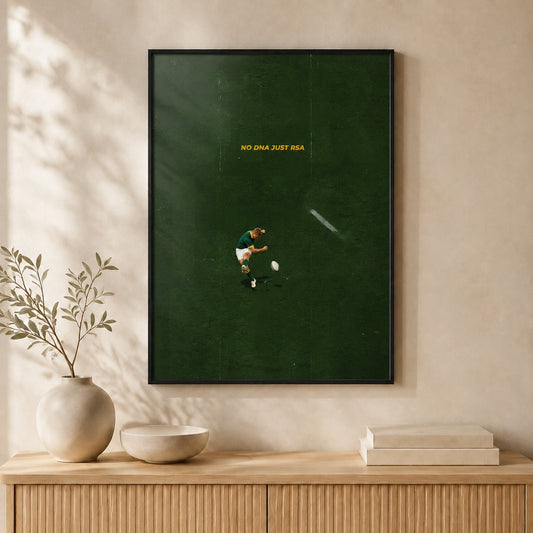 Bokke Kick — Framed — Wall hung #Black