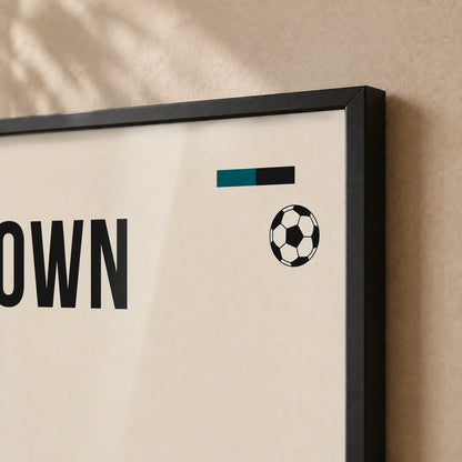 Cape Town Stadium — Framed — Close up #Black