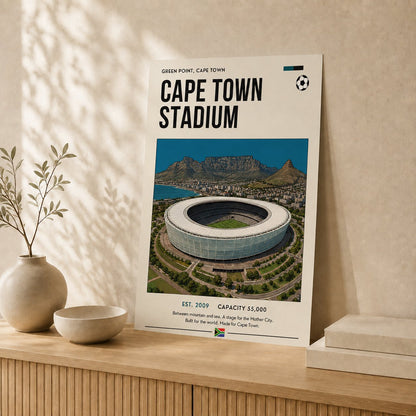 Cape Town Stadium — Unframed — On table #Unframed