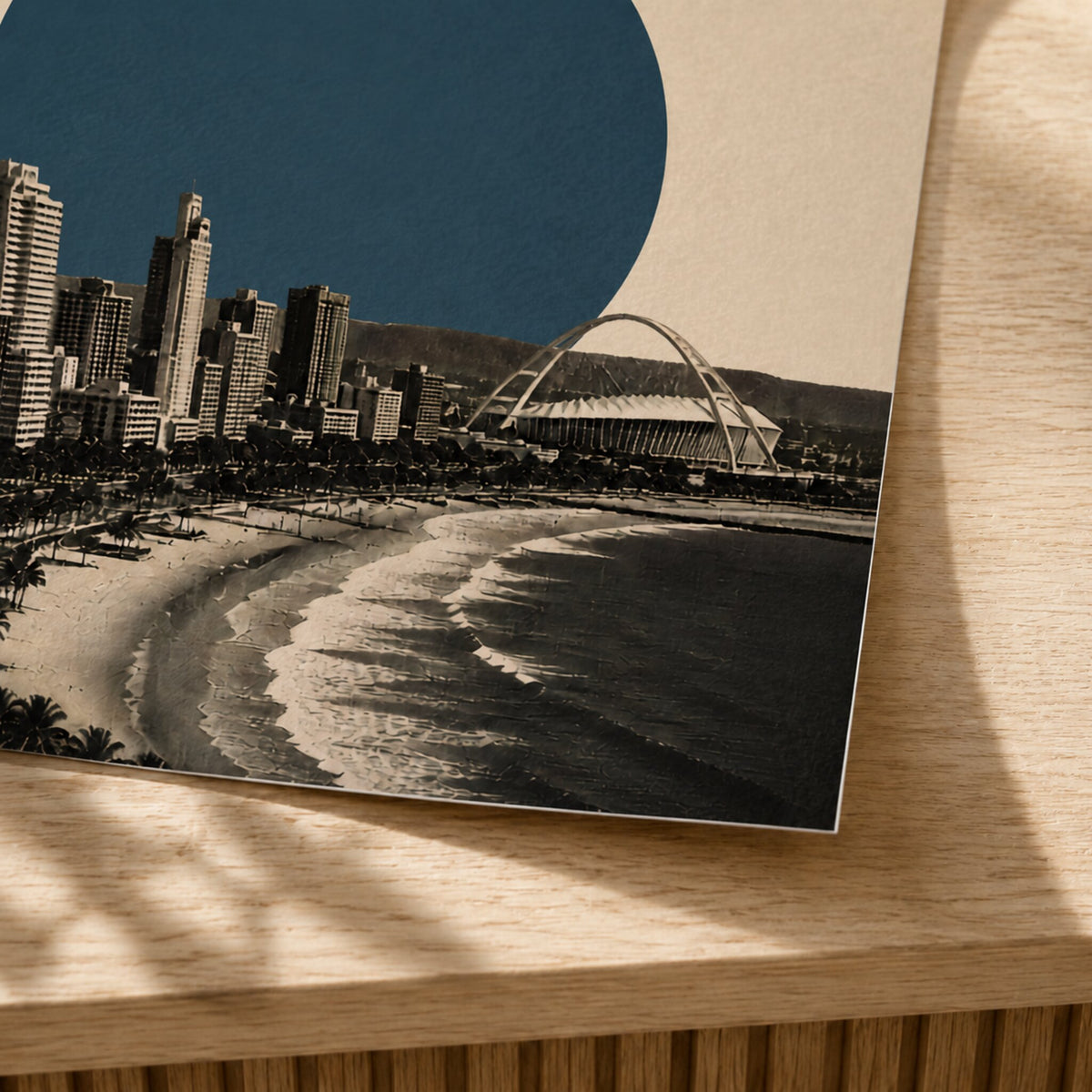 Durban Skyline — Unframed — Close up #Unframed