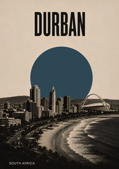 Durban Skyline — full poster artwork