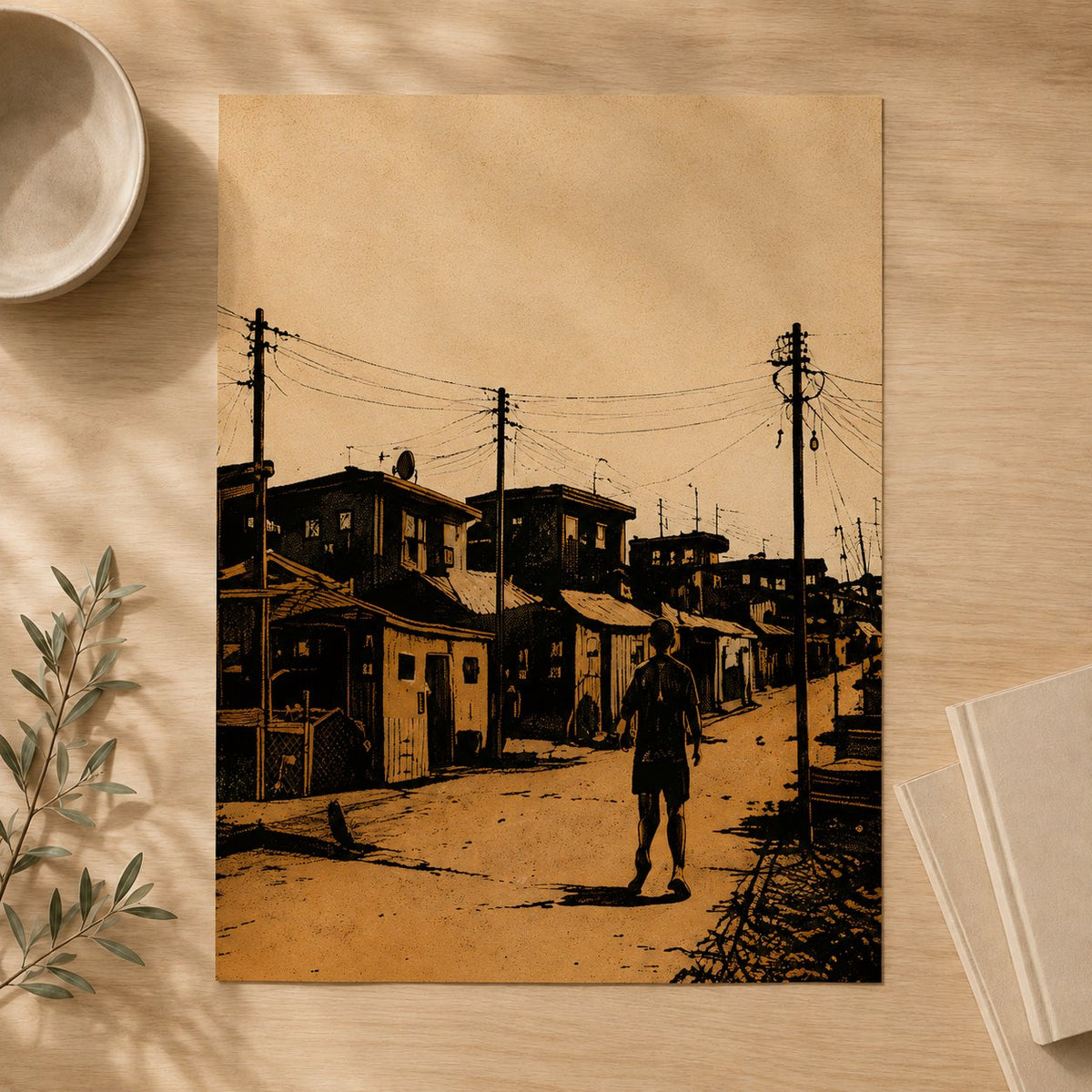 Kasi Street — Unframed — Leaning on wall #Unframed