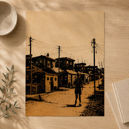Kasi Street — Unframed — Leaning on wall #Unframed