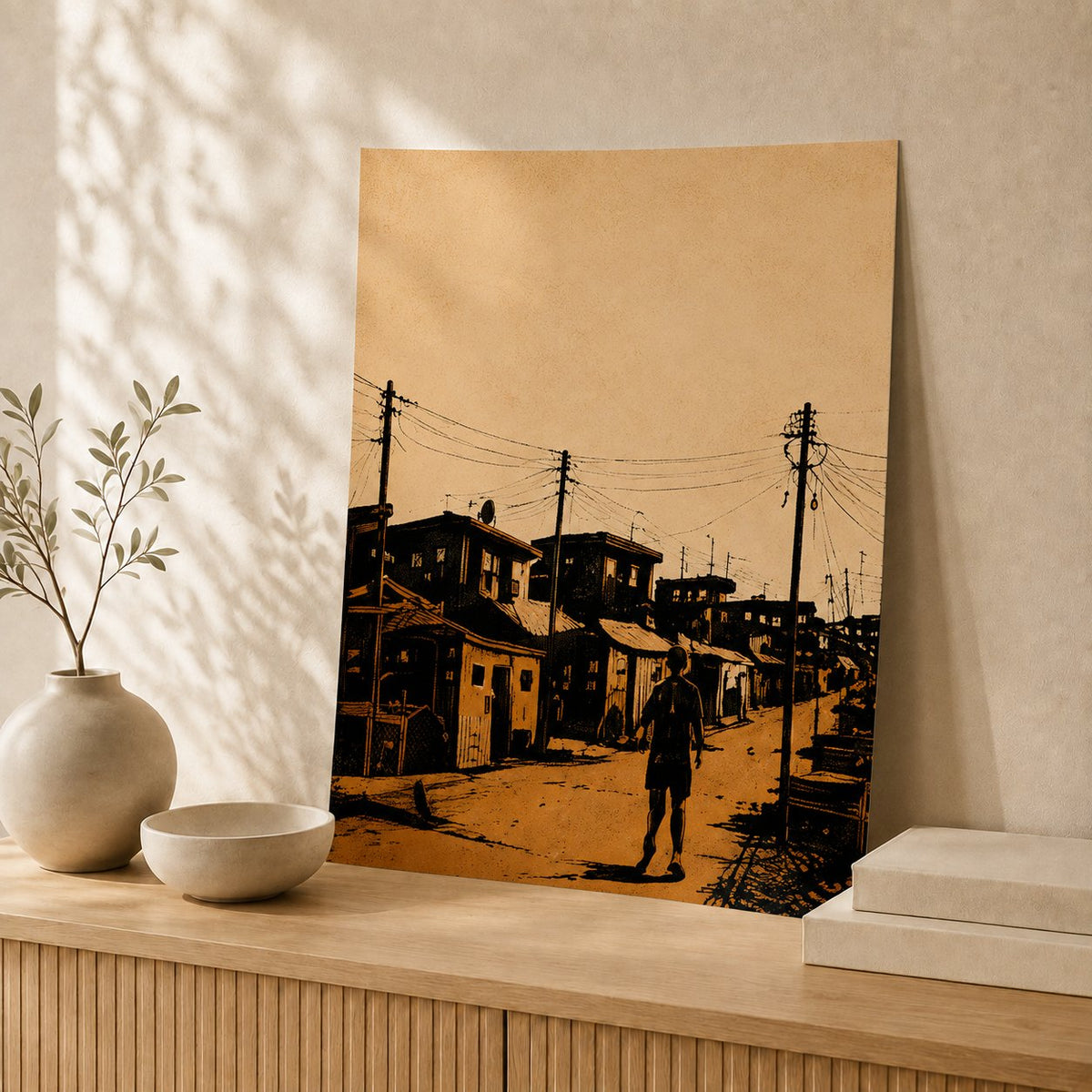 Kasi Street — Unframed — On table #Unframed