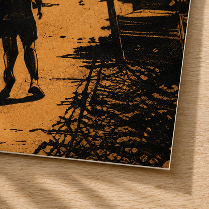Kasi Street — Unframed — Close up #Unframed
