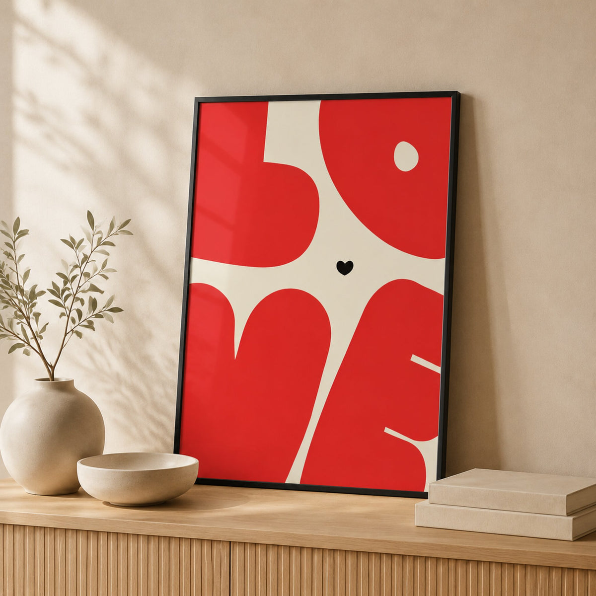 Love — Unframed — Leaning on wall #Unframed