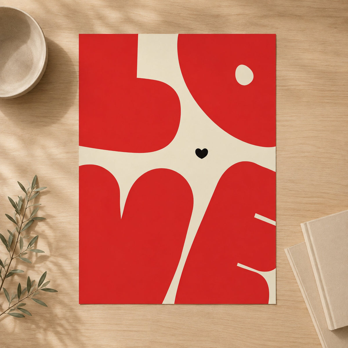 Love — Unframed — Flat lay #Unframed