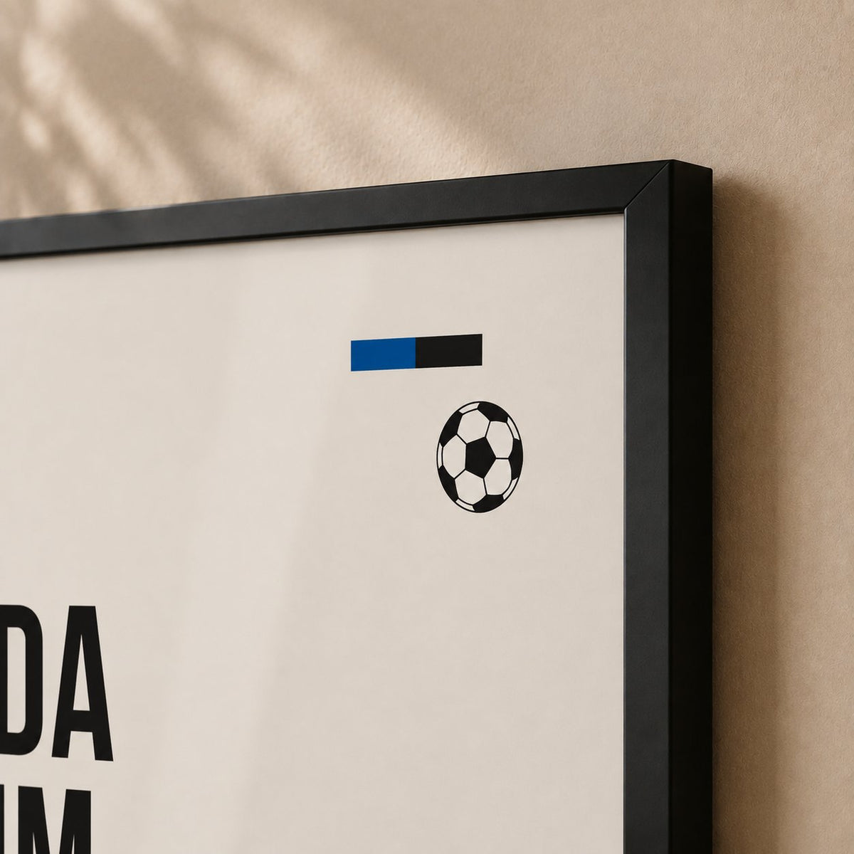 Moses Mabhida Stadium — Framed — Close up #Black
