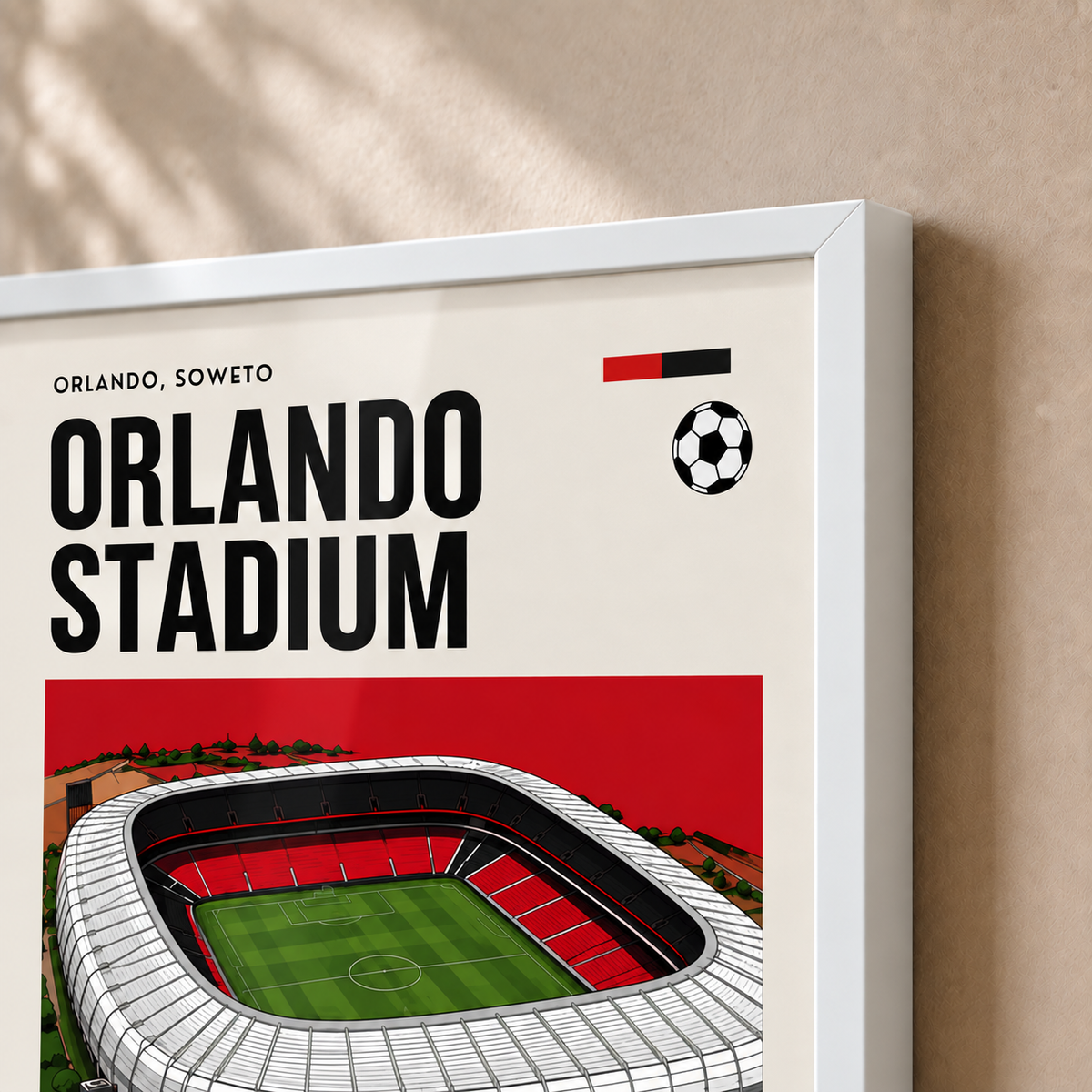 Orlando Stadium — Framed — Close-up #White