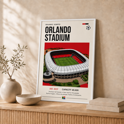 Orlando Stadium — Framed — Leaning #White