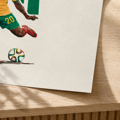RSA Football — Unframed — Close up #Unframed