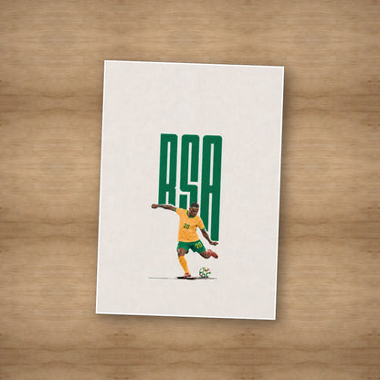 RSA Football — Unframed — On table #Unframed