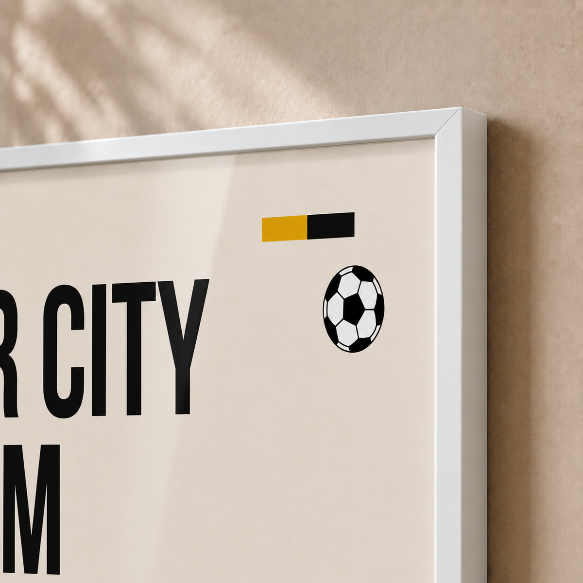 Soccer City Stadium — Framed — Close up #White