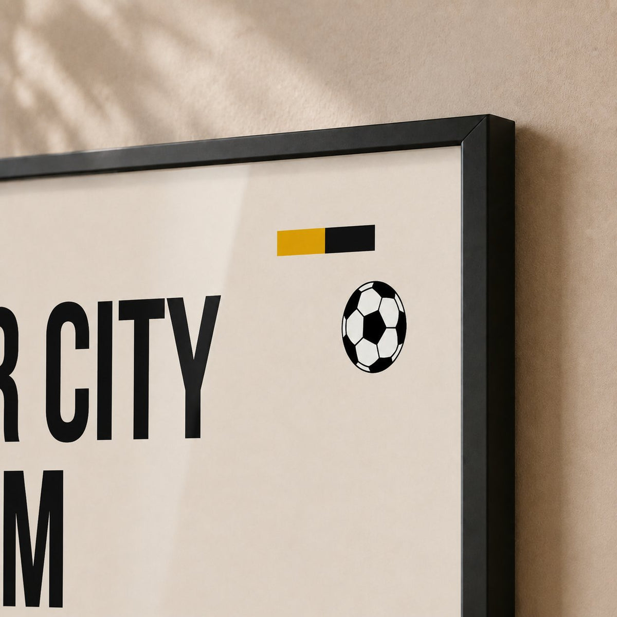 Soccer City Stadium — Framed — Close up #Black