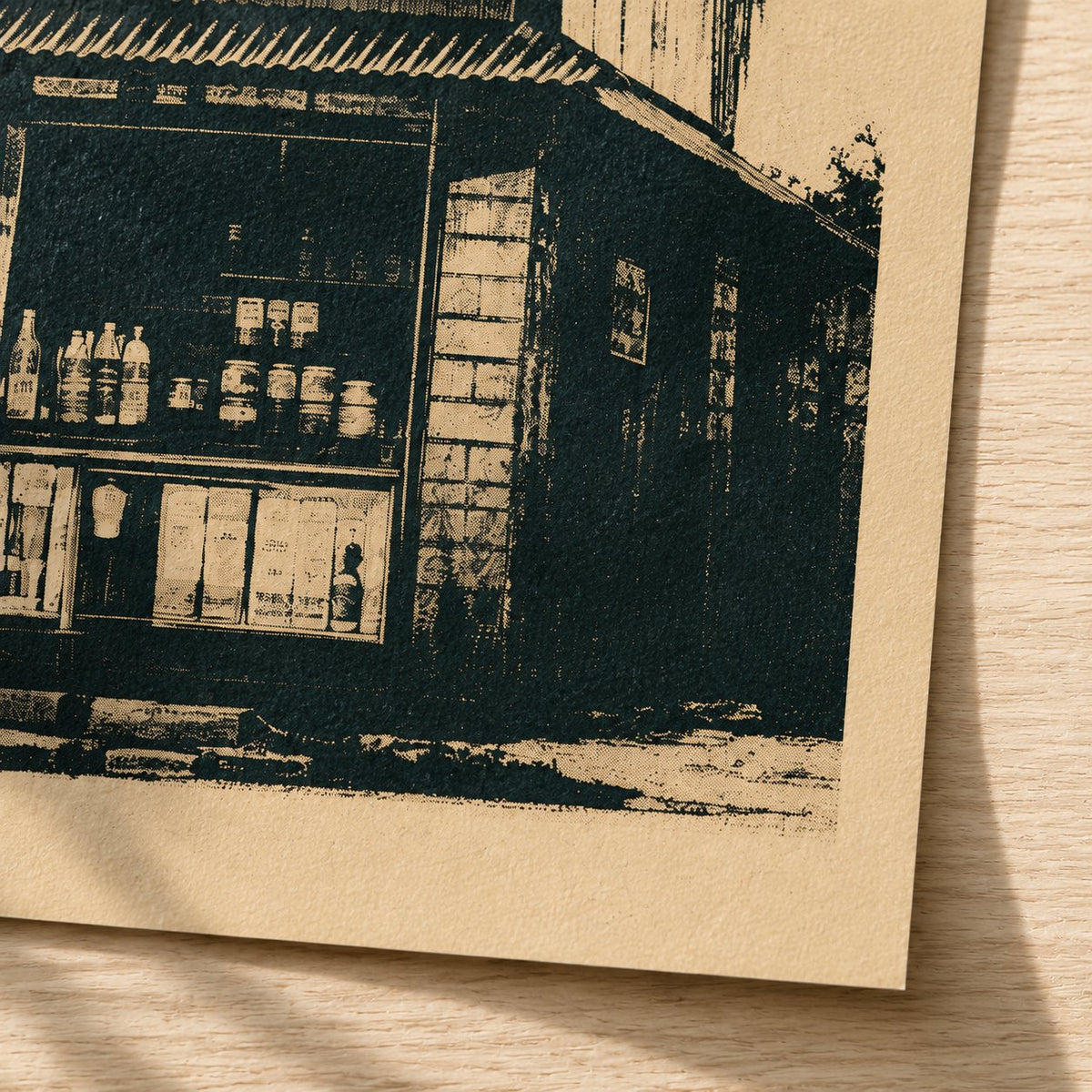 Spaza Shop — Unframed — Close up #Unframed