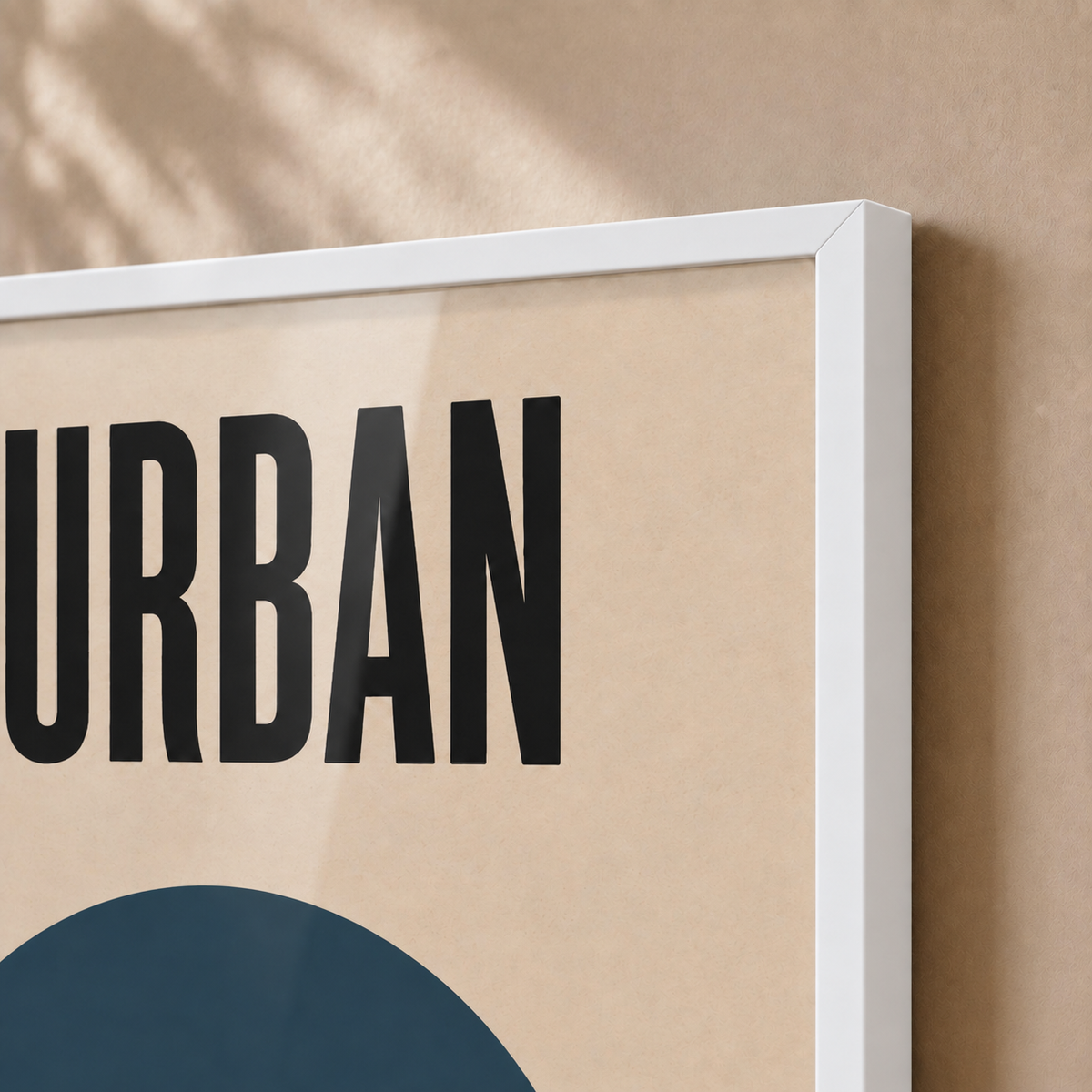 Durban Skyline — Framed — Close-up #White
