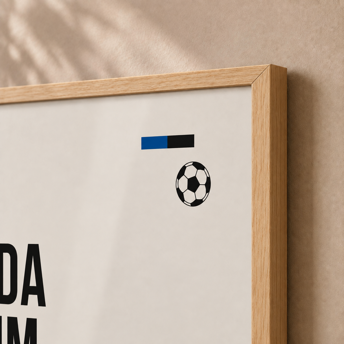 Moses Mabhida Stadium — Framed — Close-up #Oak