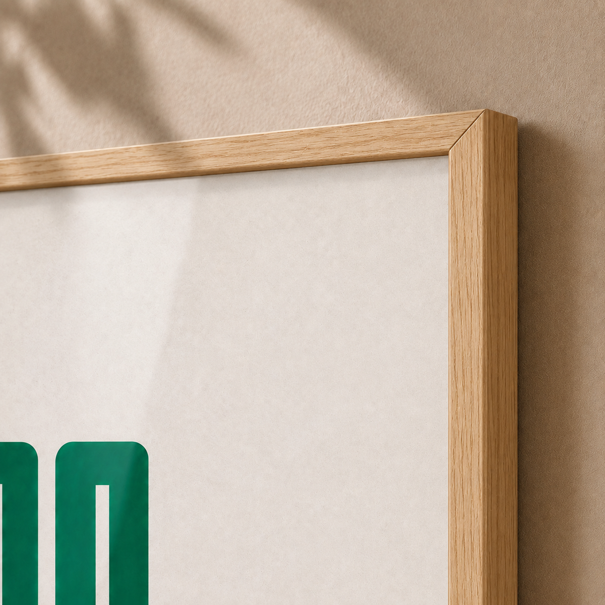 RSA Football — Framed — Close-up #Oak