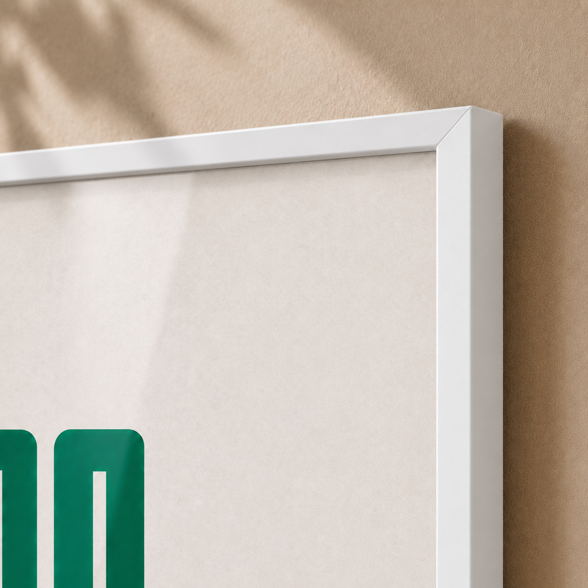 RSA Football — Framed — Close-up #White